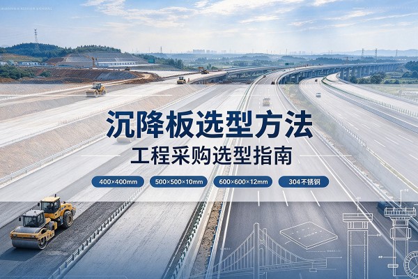 张家界沉降板选择方法