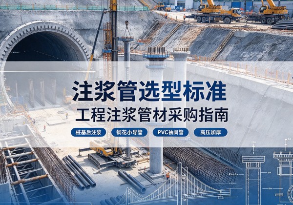 张家界注浆管选型标准